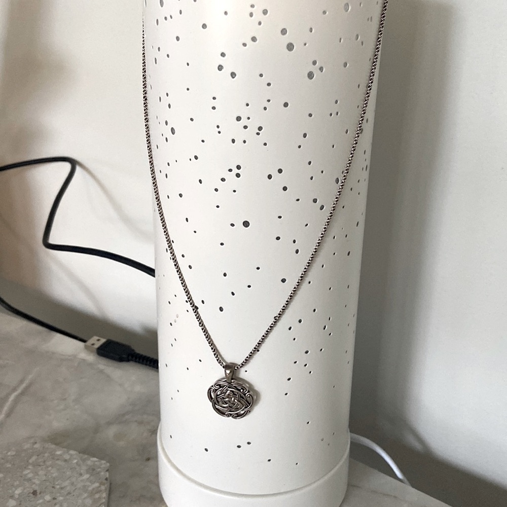 Sterling silver Celtic cross and chain